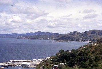 This view of the harbour was probably taken from Paga Hill